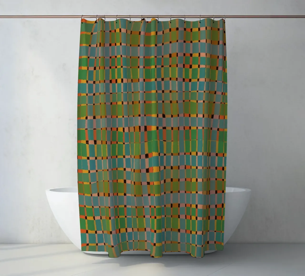 Pattern No 190 tenda da doccia da treechild