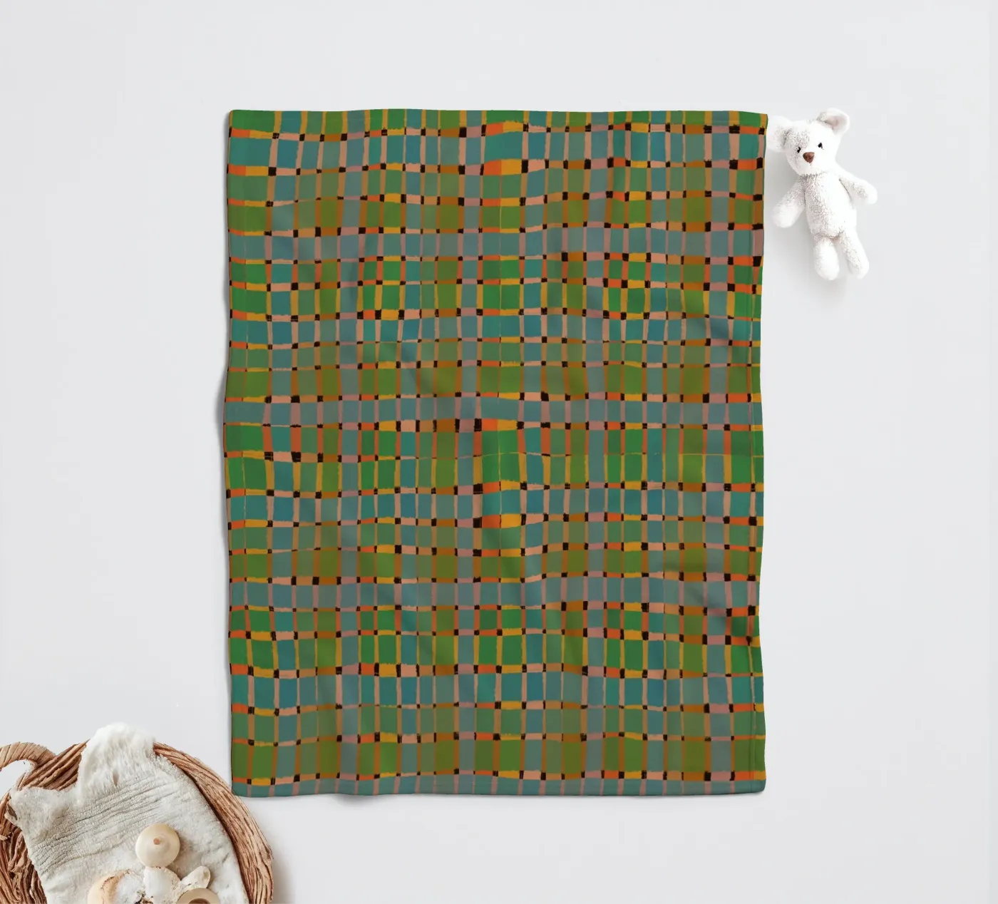 Pattern No 190 Fleecedecke von treechild