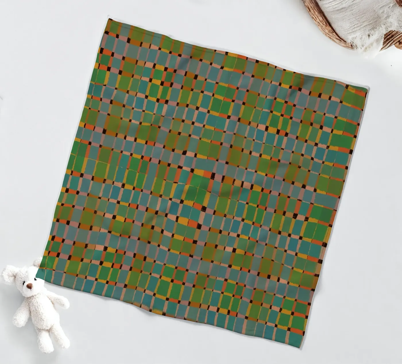 Pattern No 190 Fleecedecke von treechild
