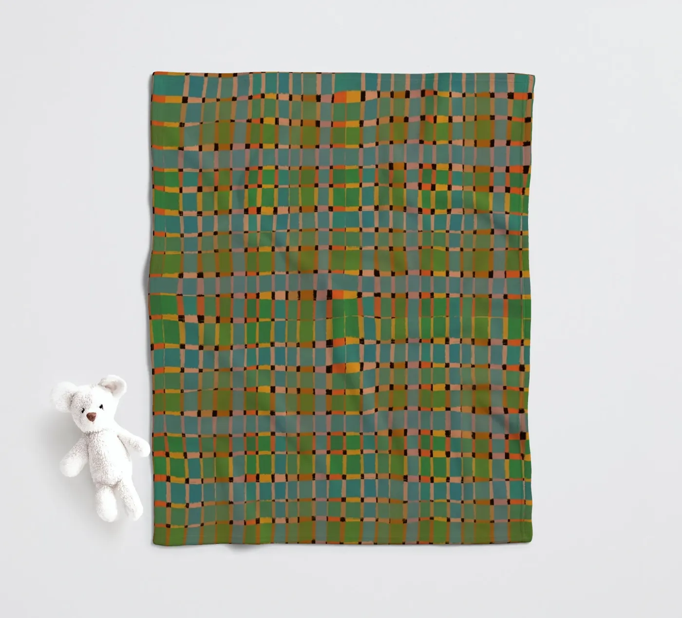 Pattern No 190 Fleecedecke von treechild