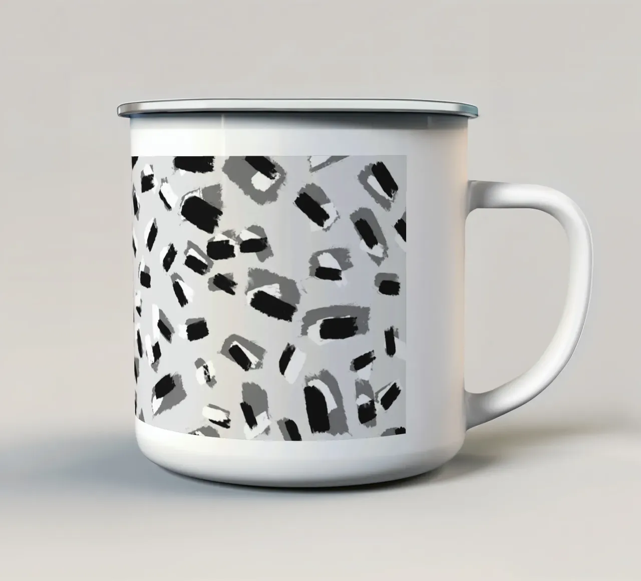 Pattern No 191 tazza in smalto da treechild
