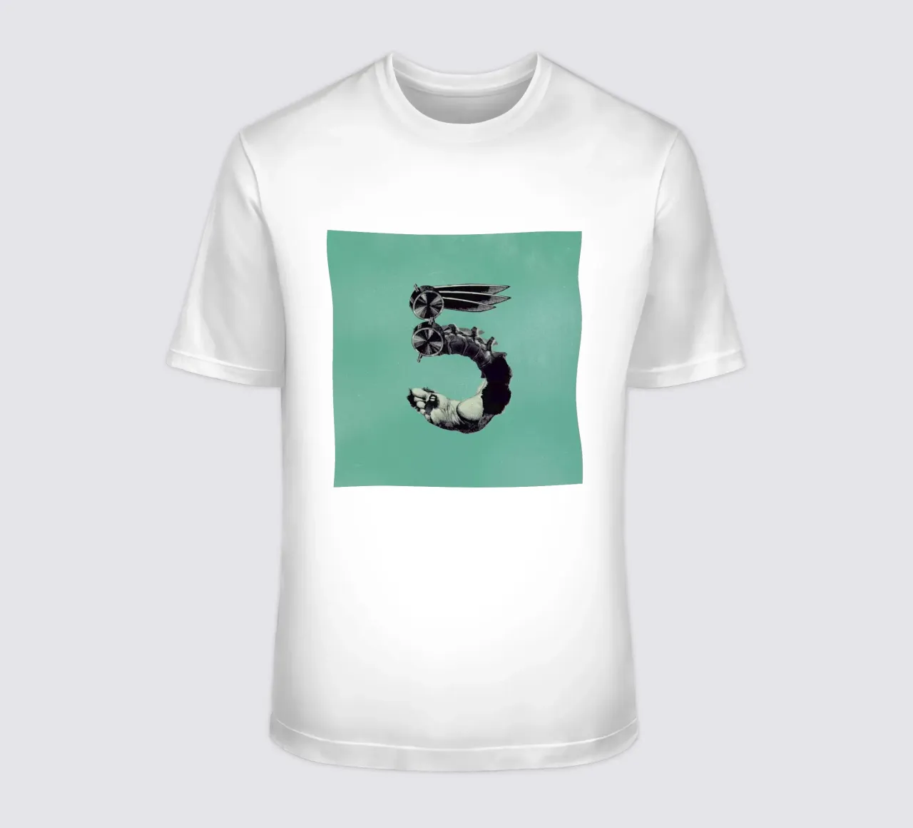 Steampunk Alphabet Number 5 camiseta de Birgit Palma