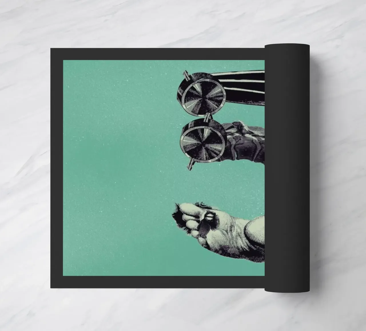 Steampunk Alphabet Number 5 zerbino da Birgit Palma