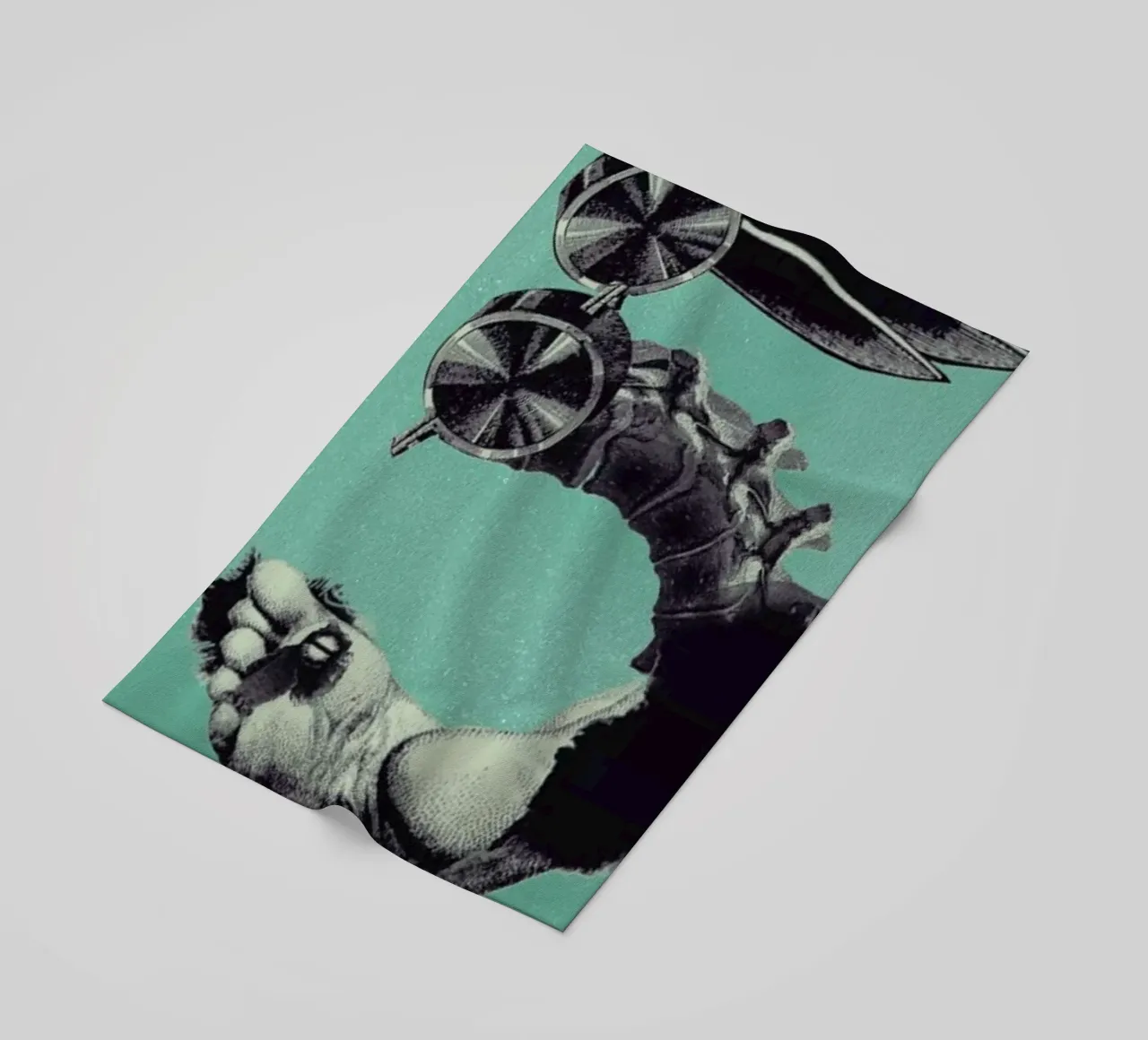 Steampunk Alphabet Number 5 telo mare da Birgit Palma