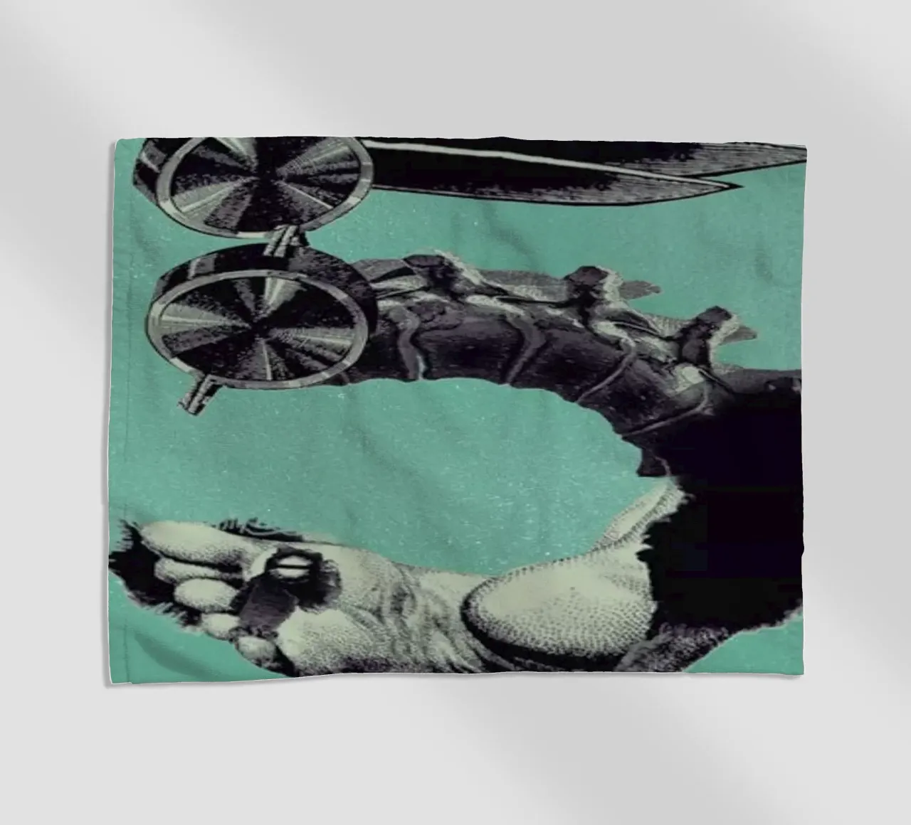 Steampunk Alphabet Number 5 telo mare da Birgit Palma