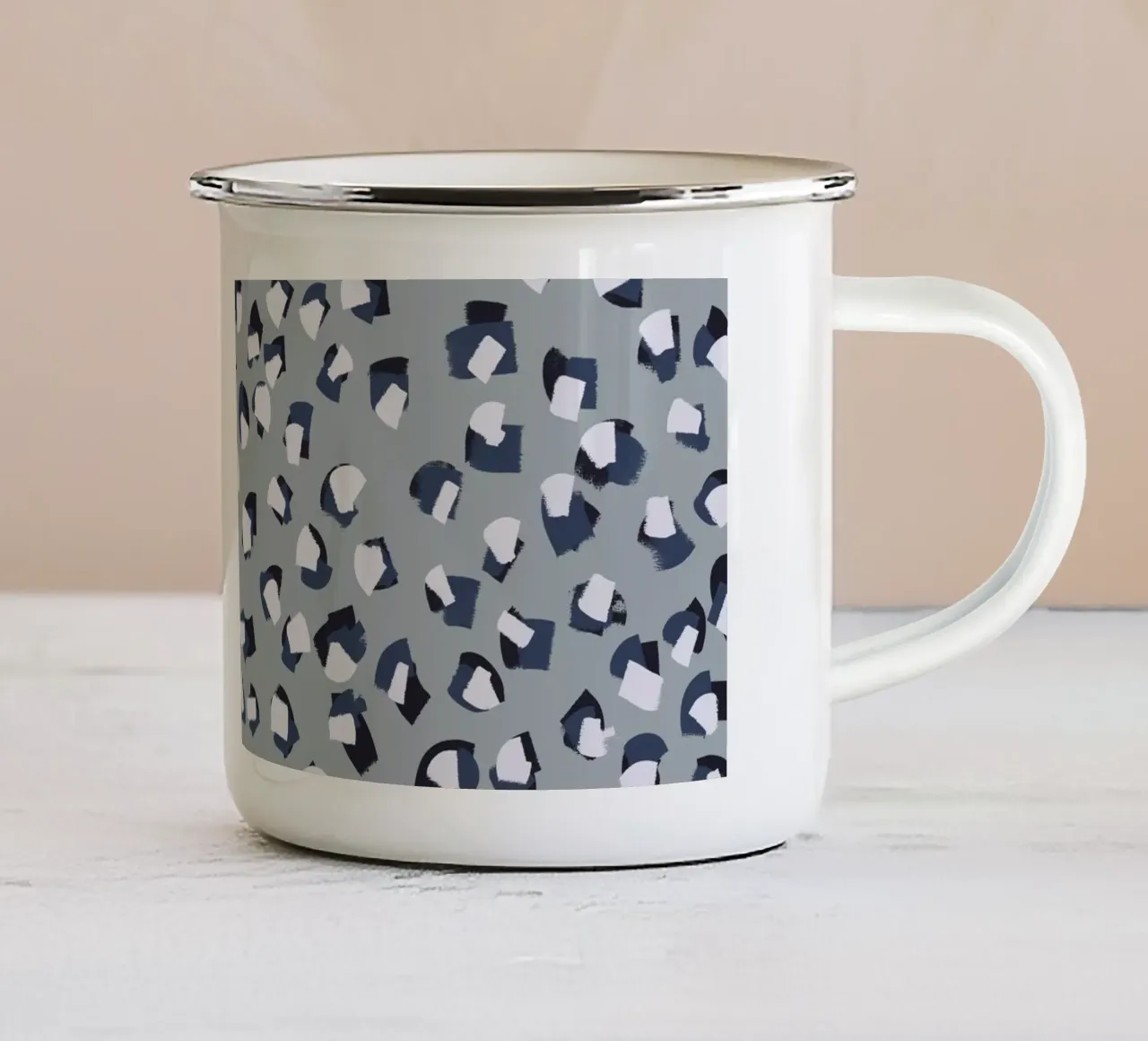 Pattern No 192 tazza in smalto da treechild