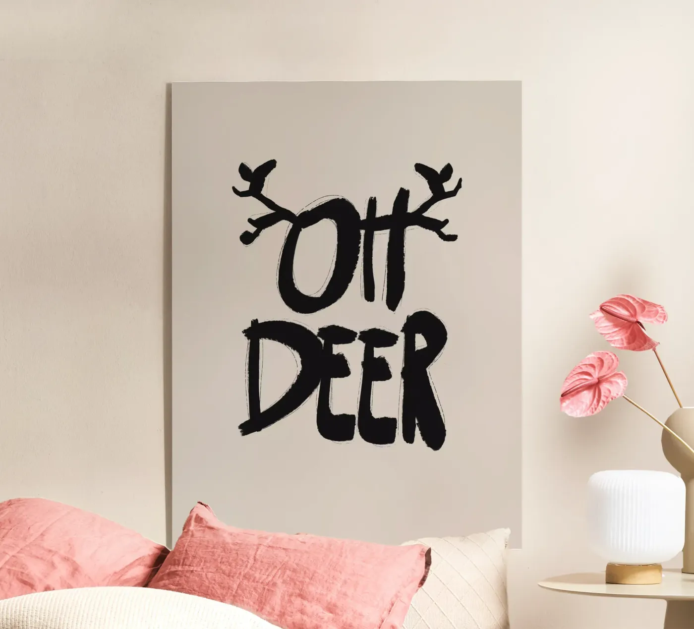 Oh Deer No 2 plexiglass da treechild