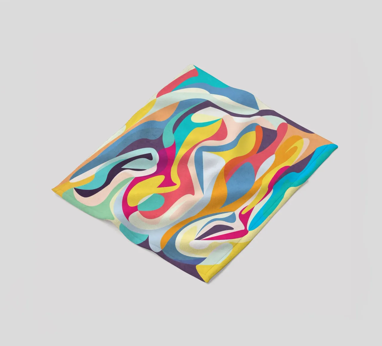 Introspection coperta in pile da Abstract 888