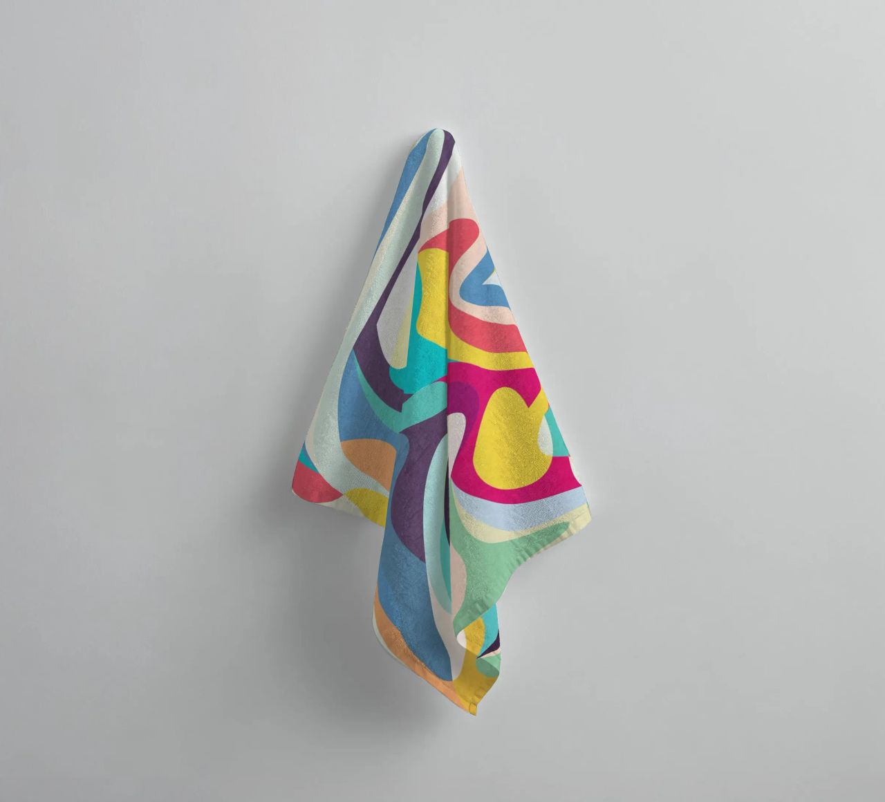 Introspection towel by lovely lines