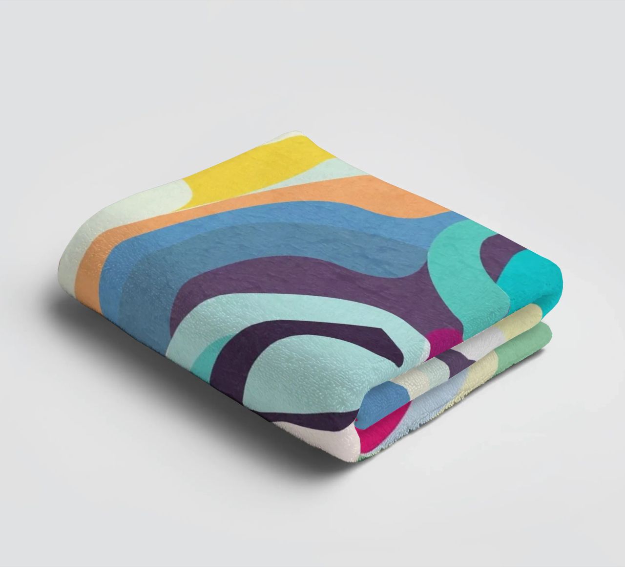 Introspection towel by lovely lines