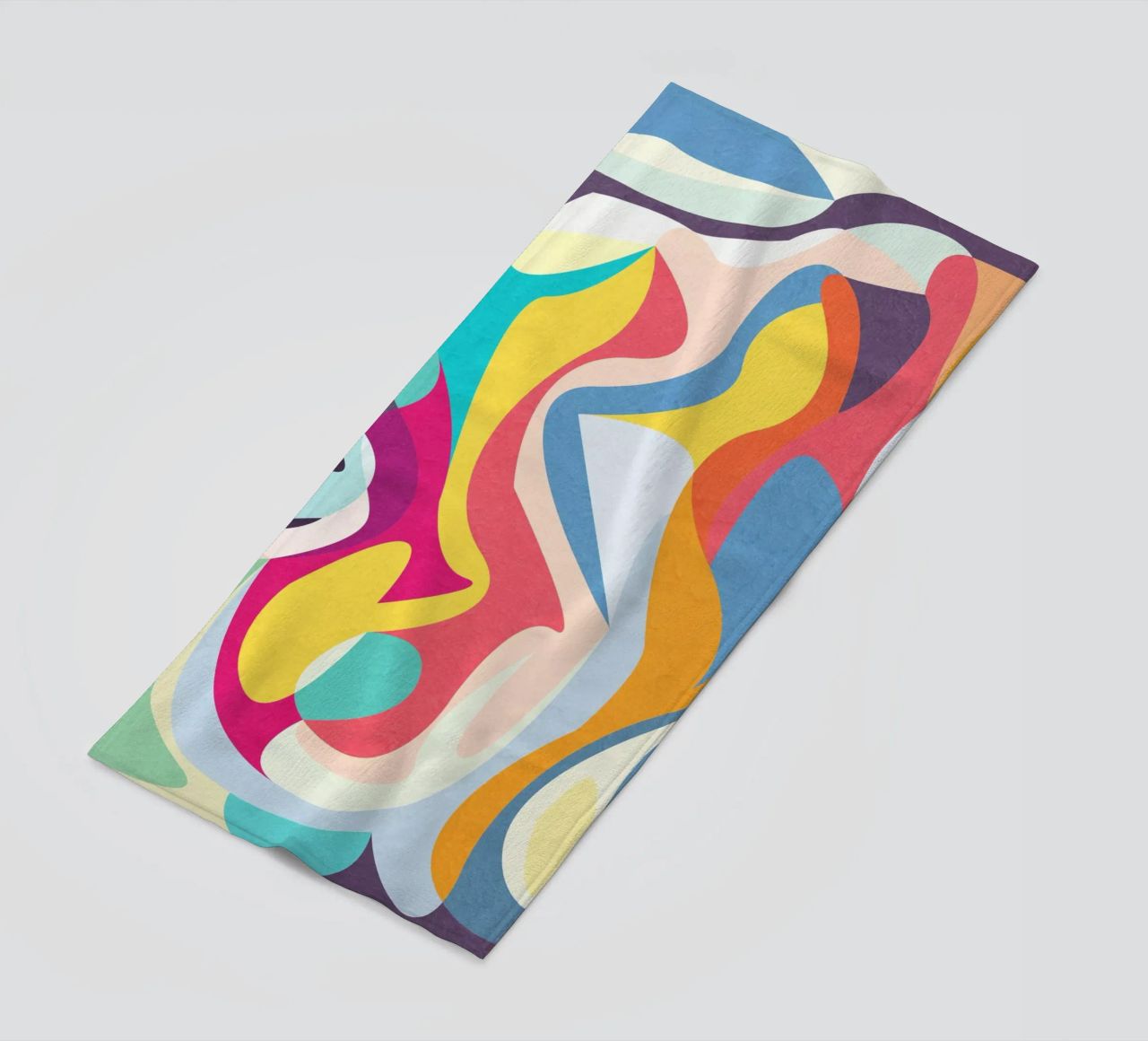 Introspection beach towel by lovely lines