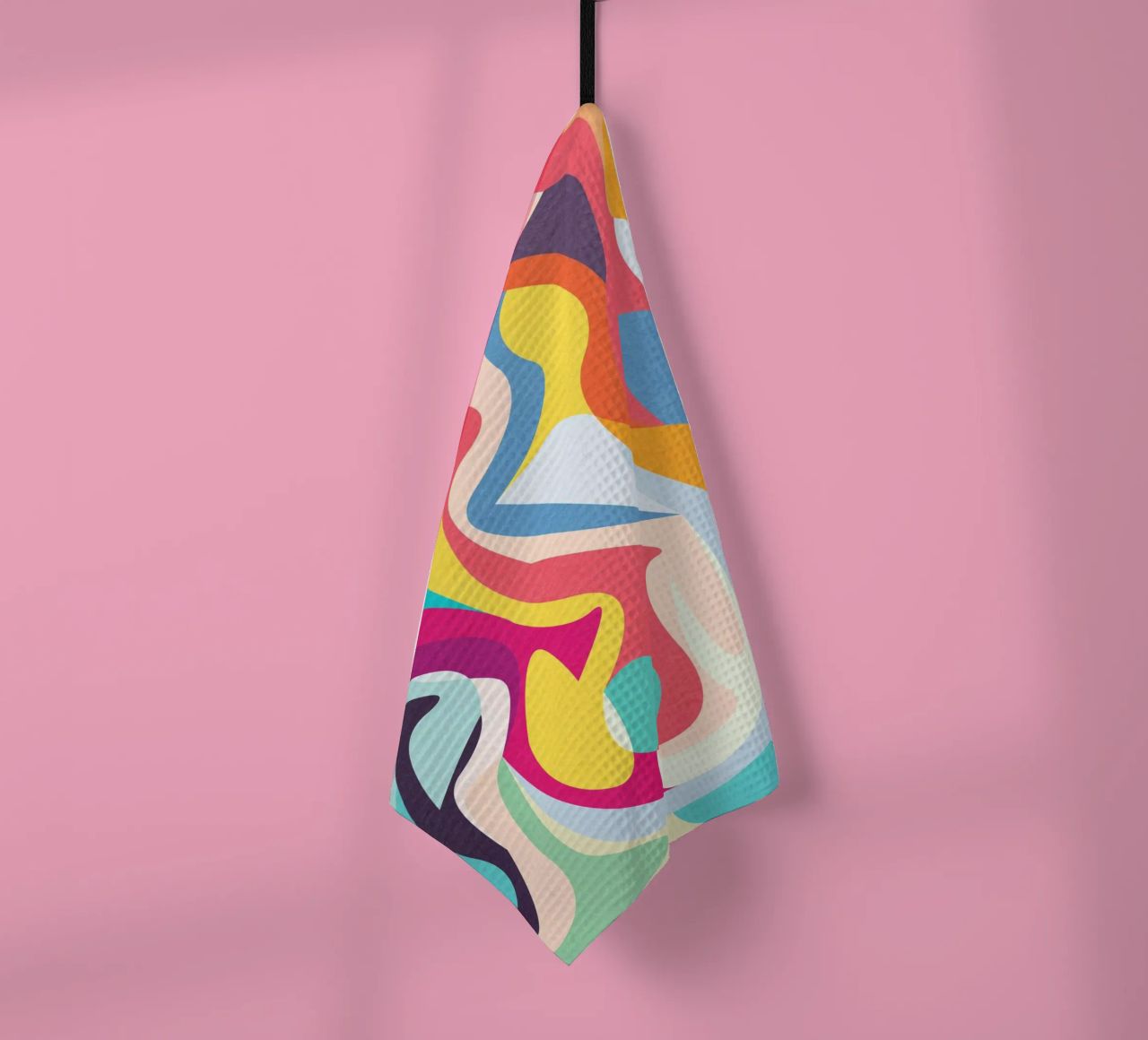 Introspection tea towel by lovely lines