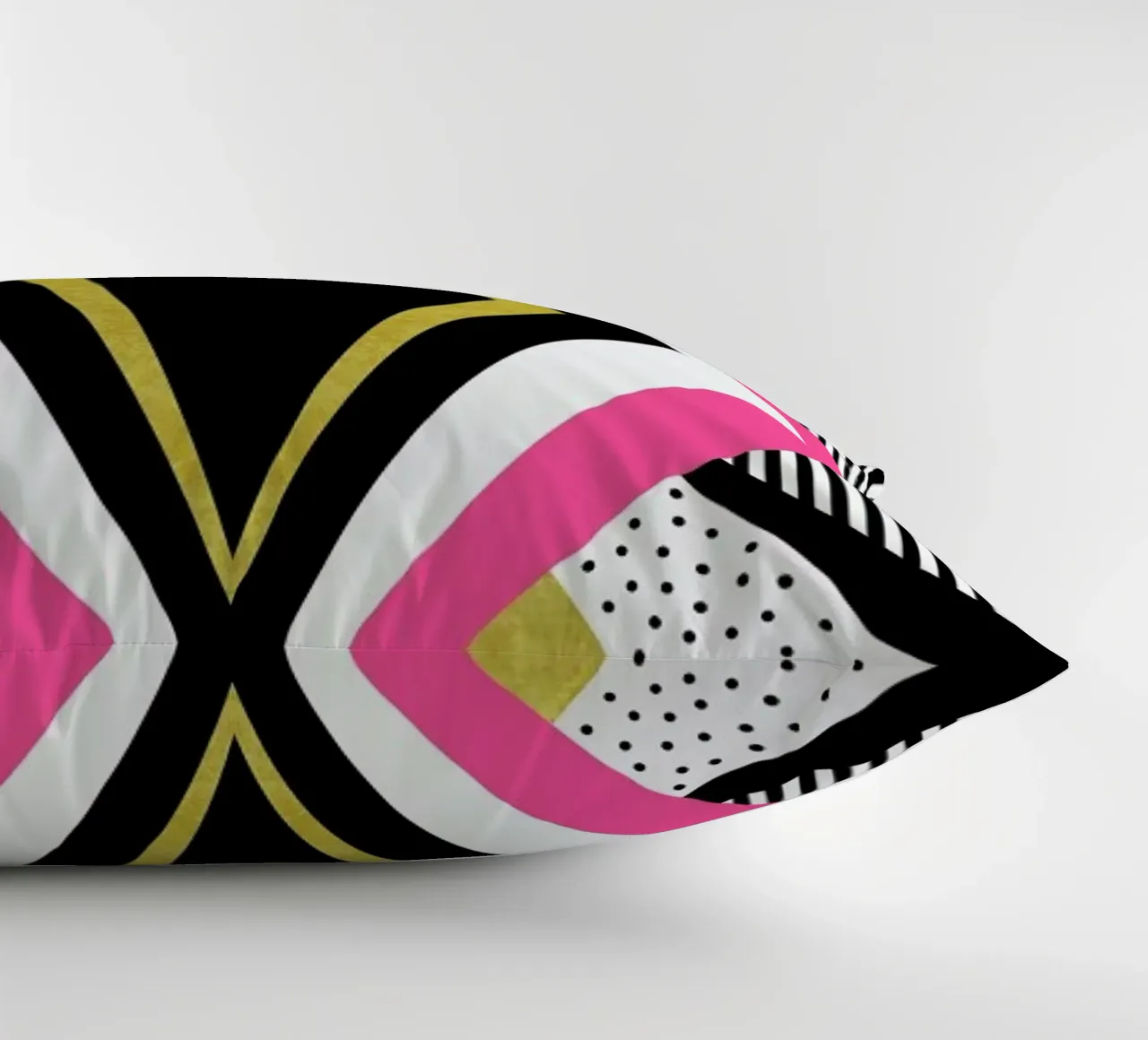 Pretty in Pink decorative cushion by Elisabeth Fredriksson