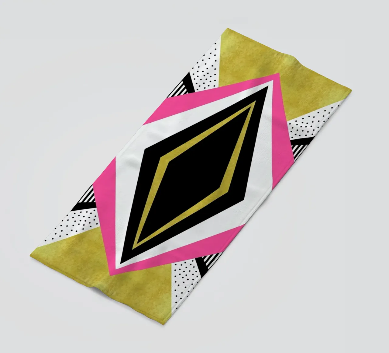 Pretty in Pink beach towel by Elisabeth Fredriksson