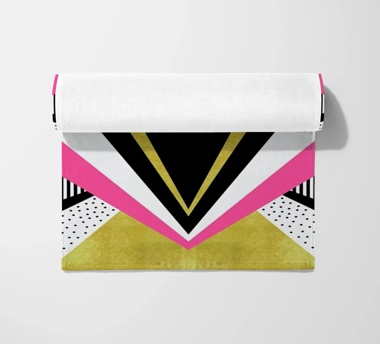Pretty in Pink beach towel by Elisabeth Fredriksson