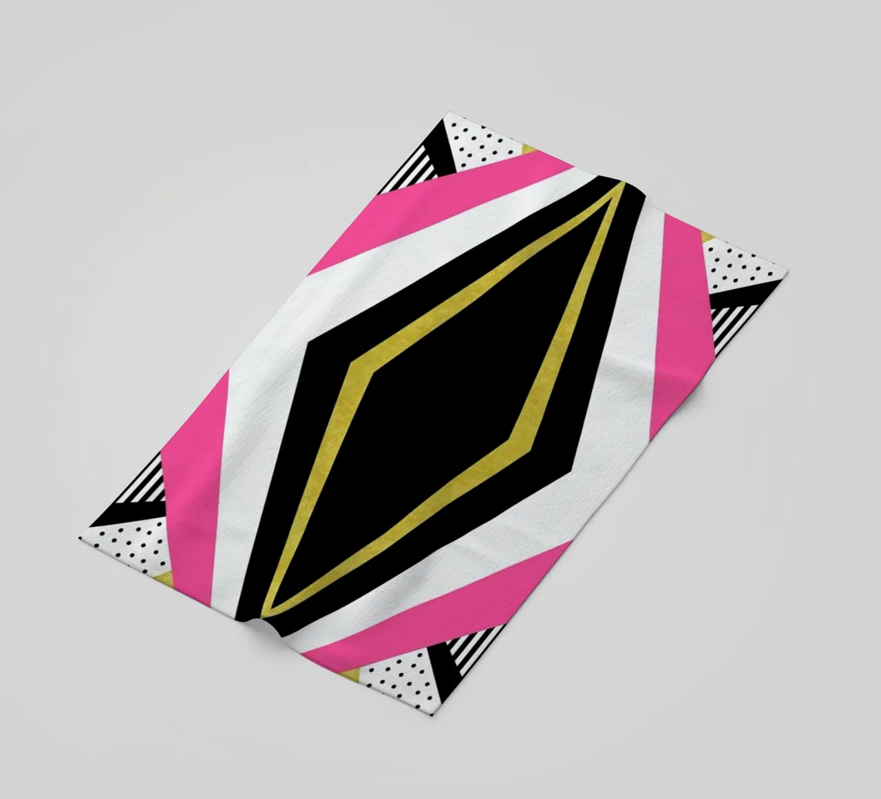 Pretty in Pink beach towel by Elisabeth Fredriksson