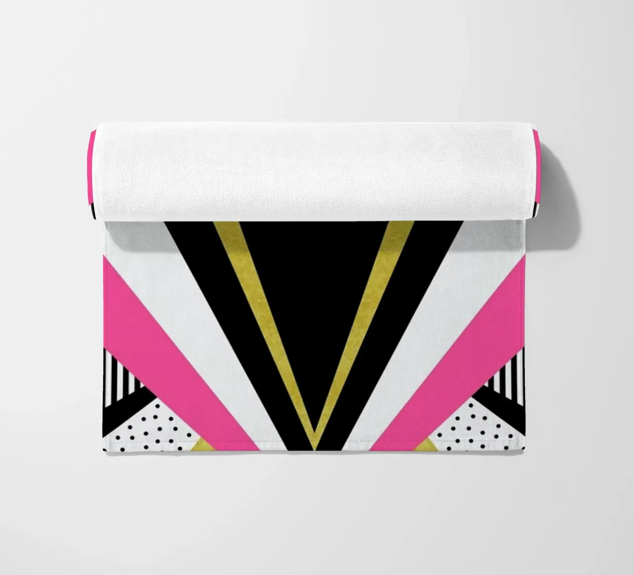Pretty in Pink beach towel by Elisabeth Fredriksson