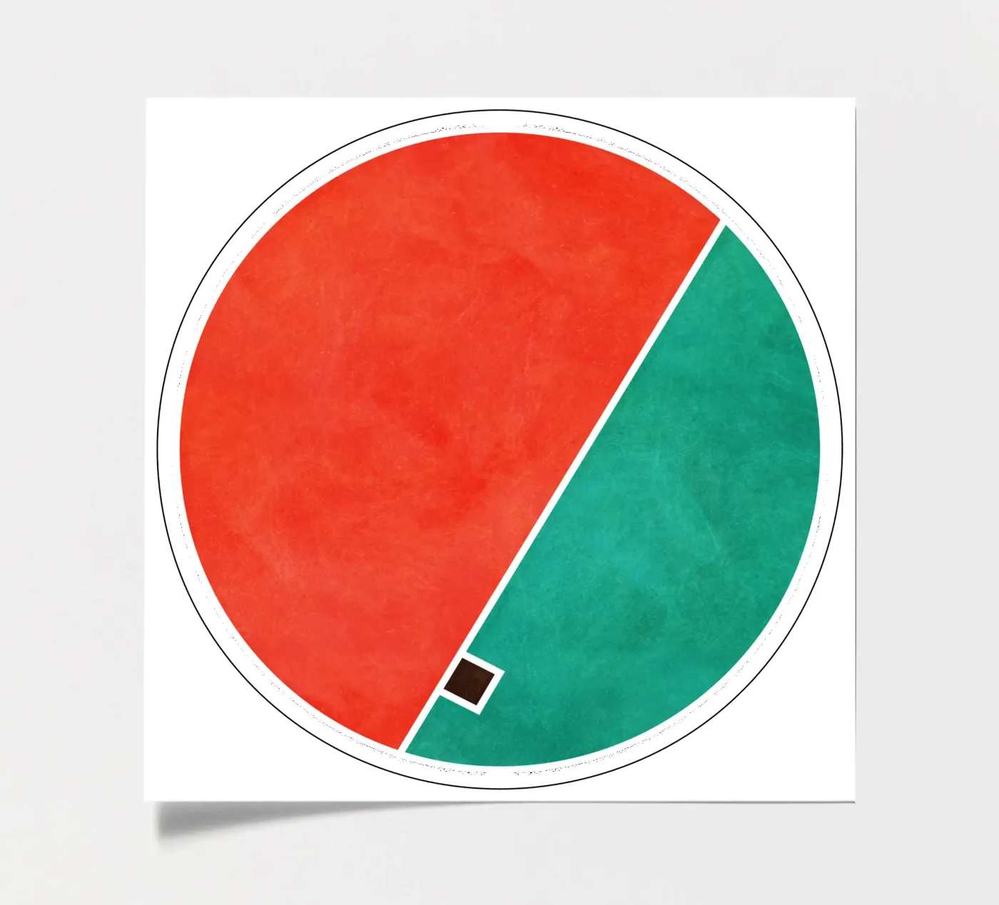 Startseite Stickerbogen von Abstract Joy