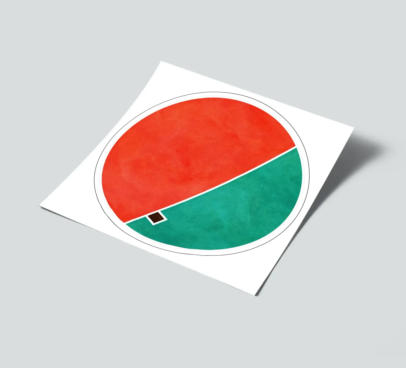 Startseite Stickerbogen von Abstract Joy