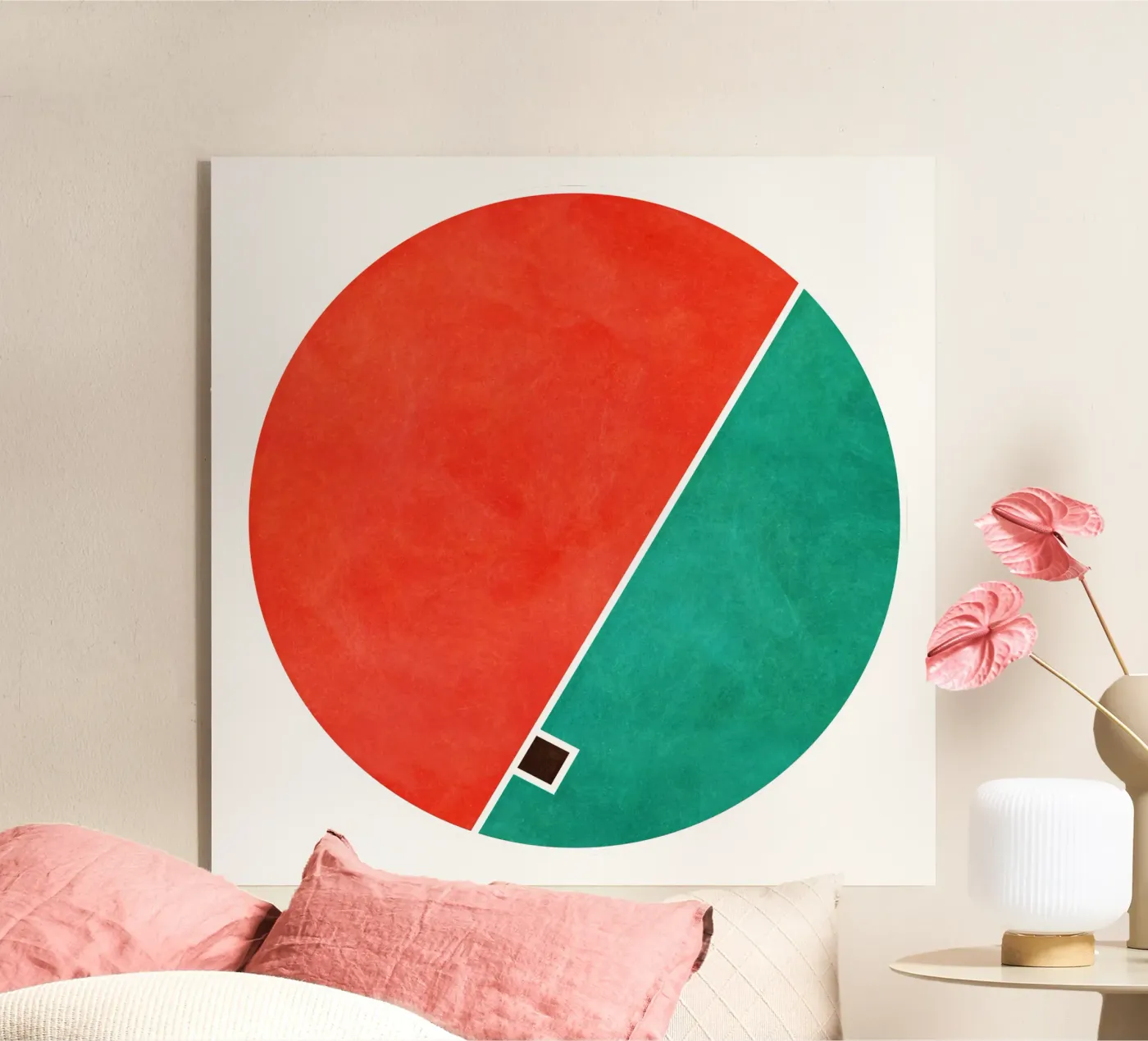 Home Acryl-Glas von Abstract Joy