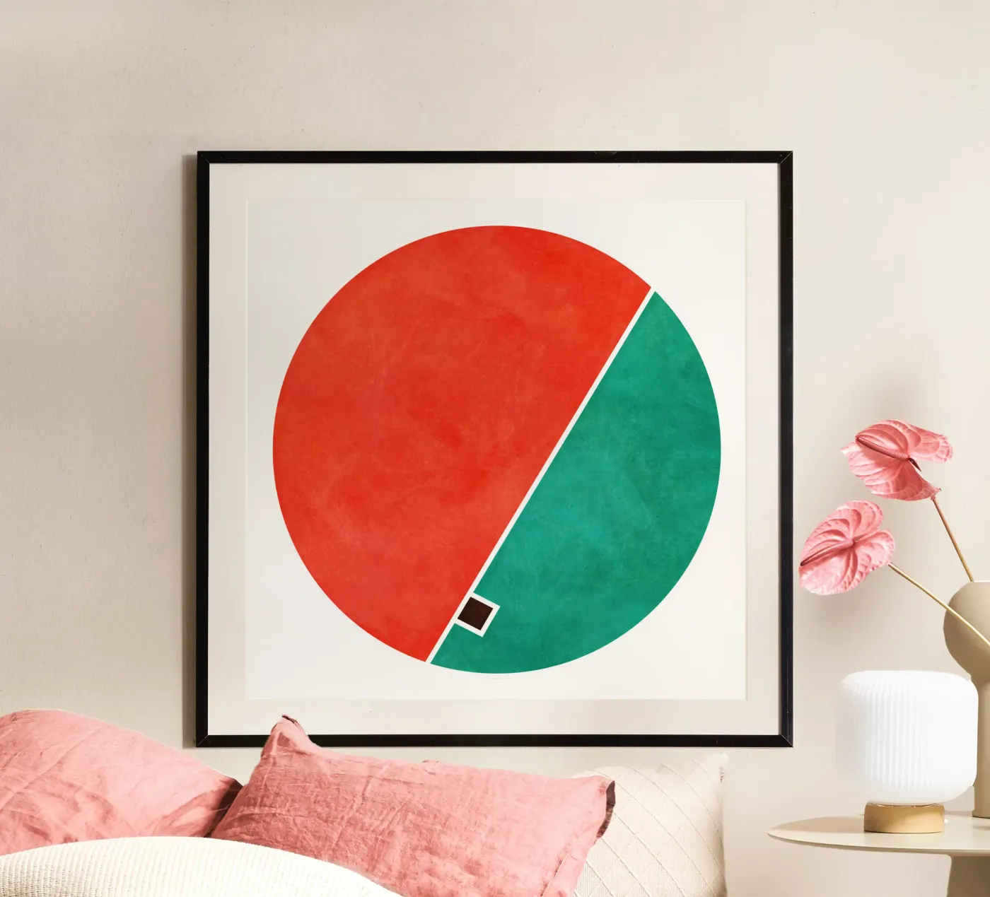 Home Poster von Abstract Joy