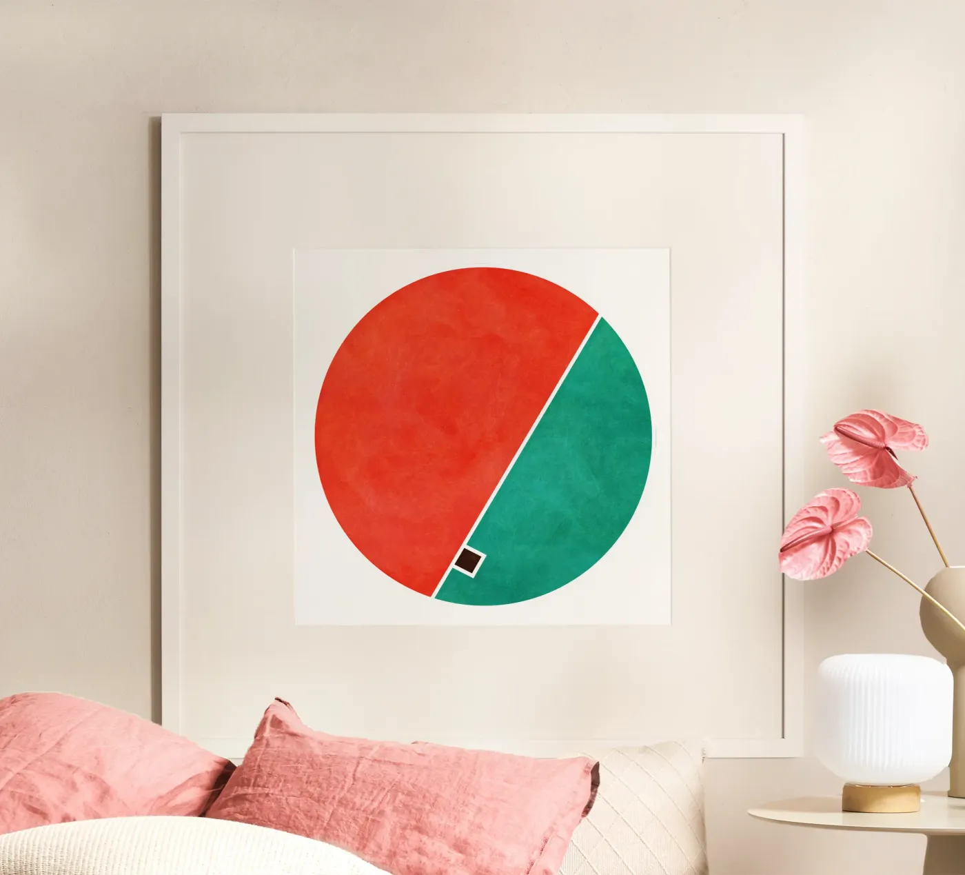 Home Poster von Abstract Joy