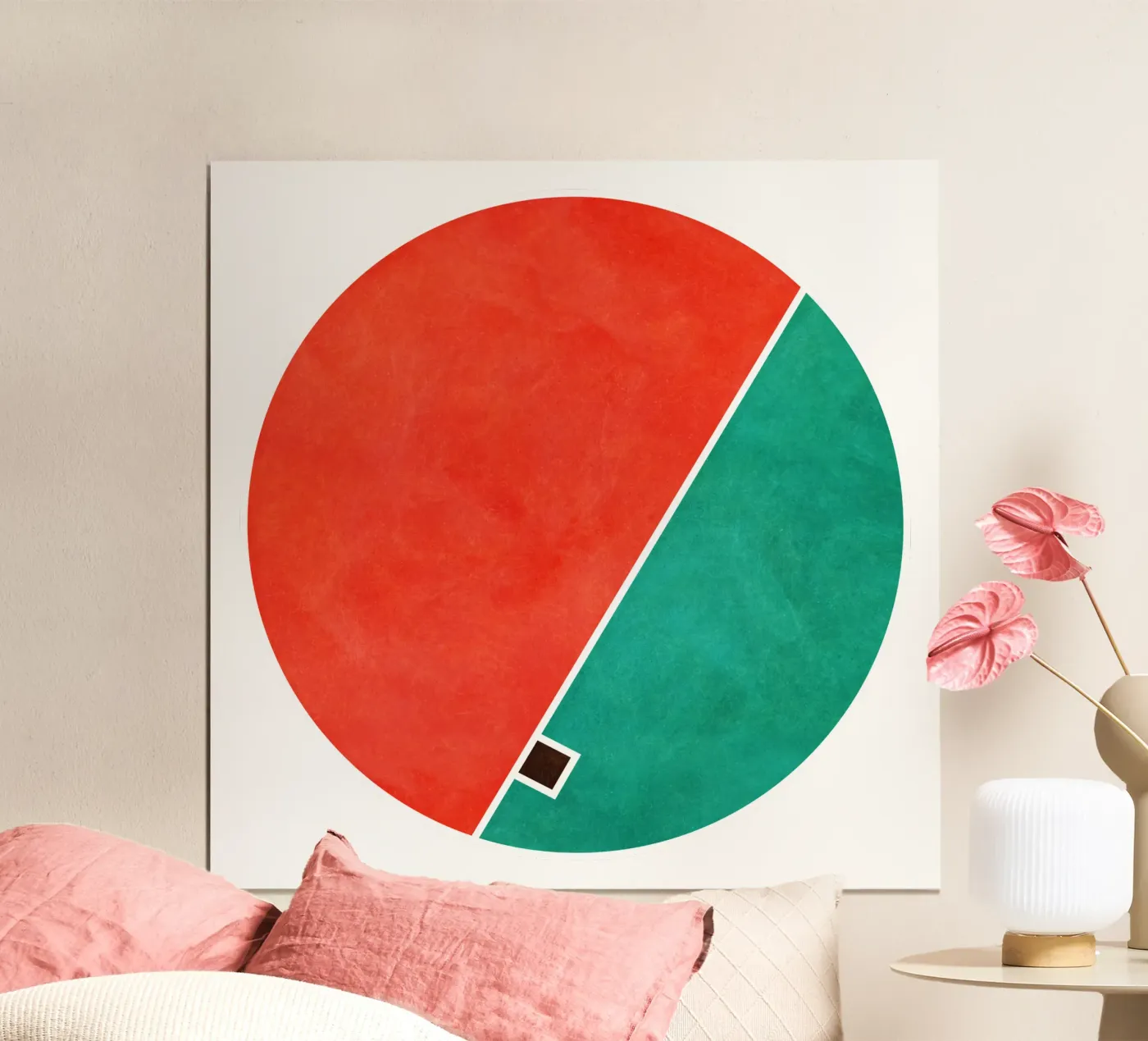 Home Poster von Abstract Joy