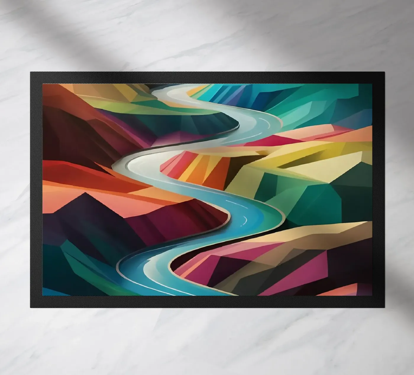 Serpentine Symphony doormat by Artistic-shop