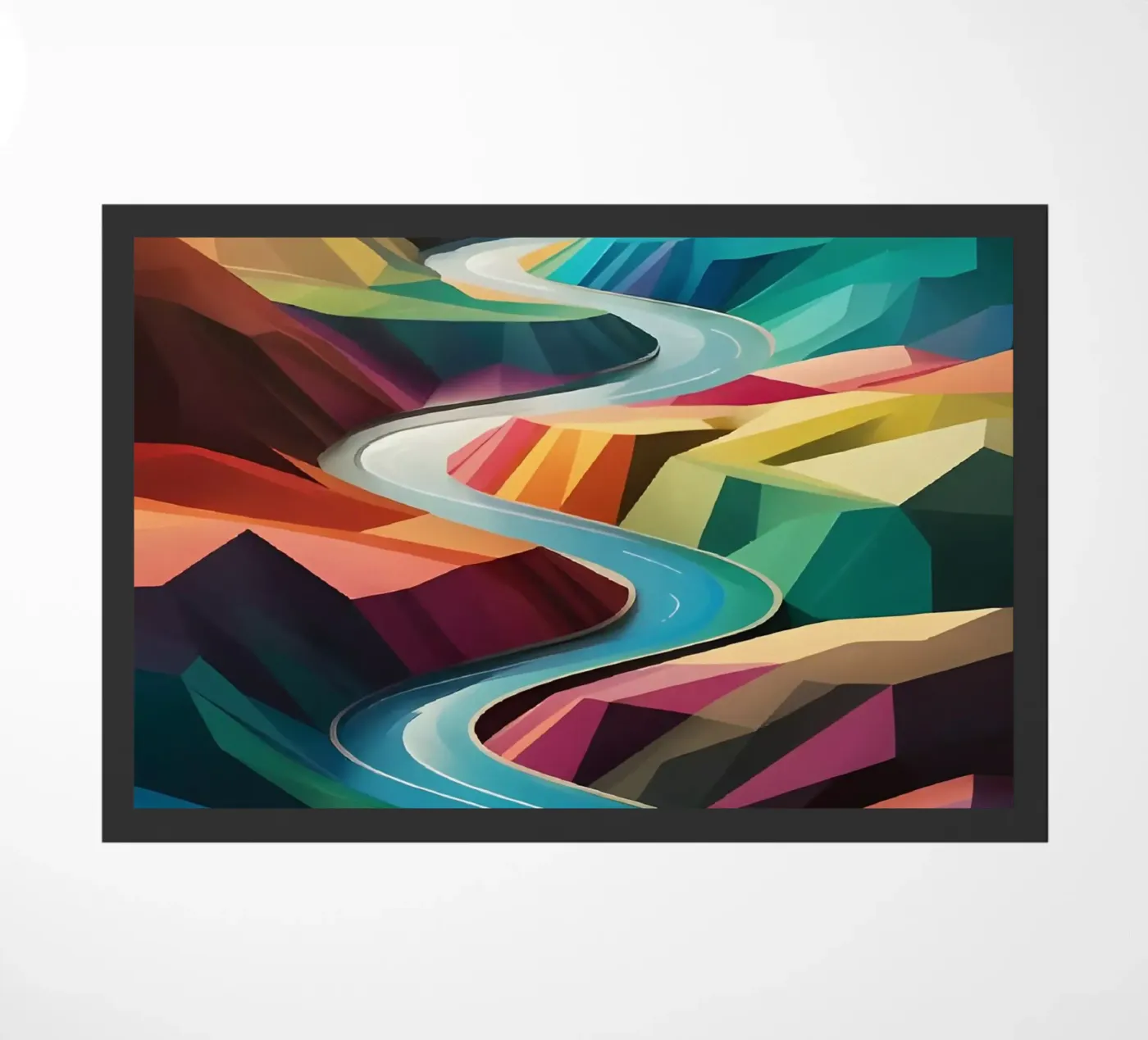 Serpentine Symphony doormat by Artistic-shop