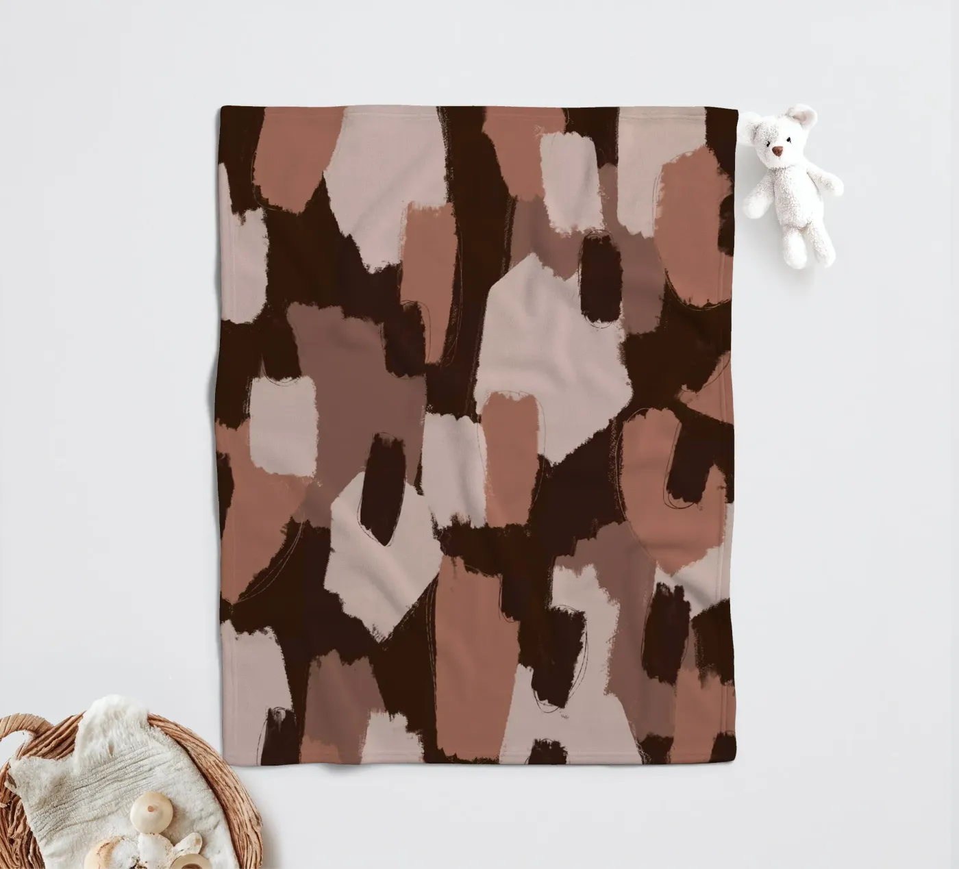 Pattern No 186 Fleecedecke von treechild