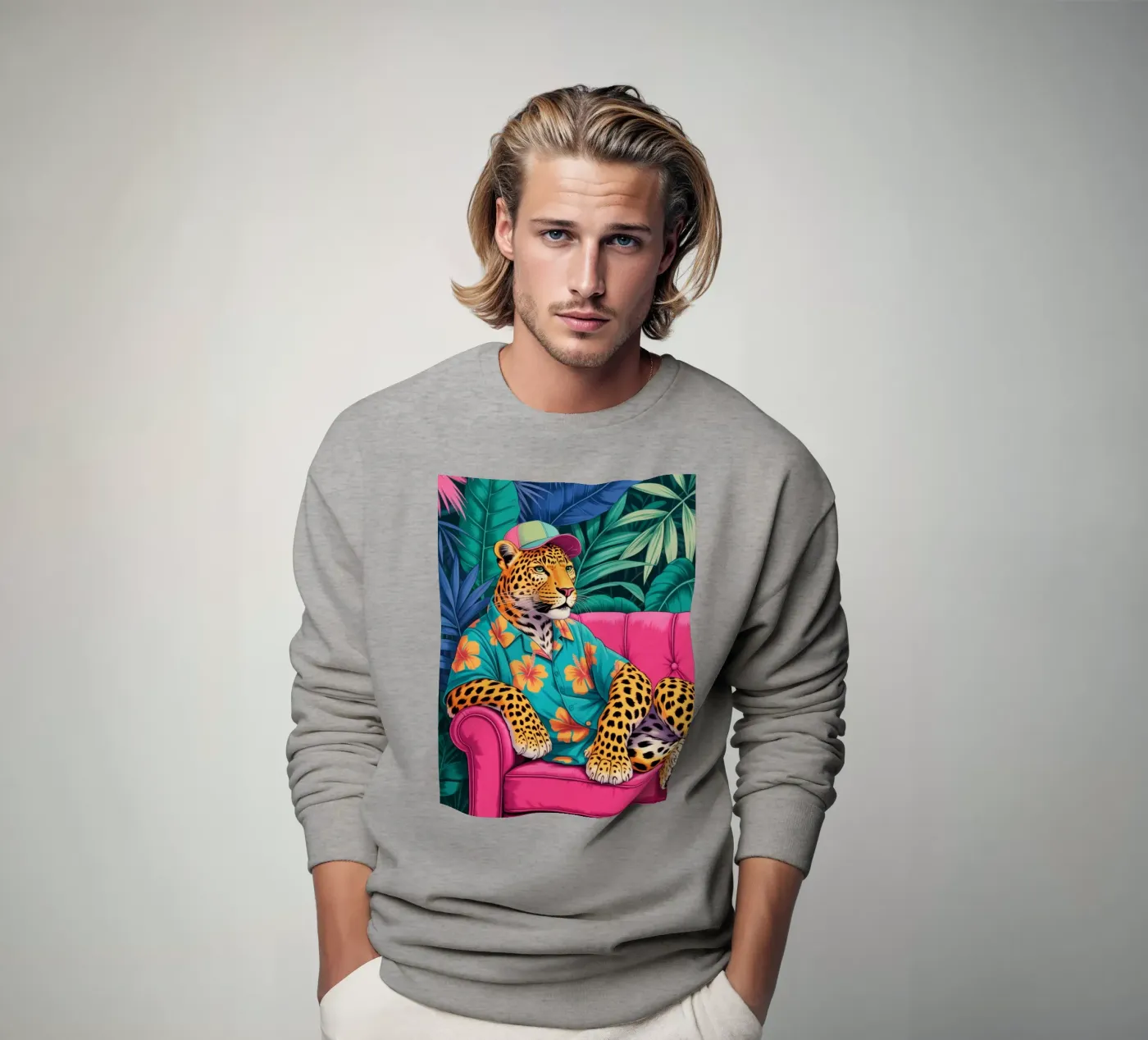 Léopard sweat de felisaranin