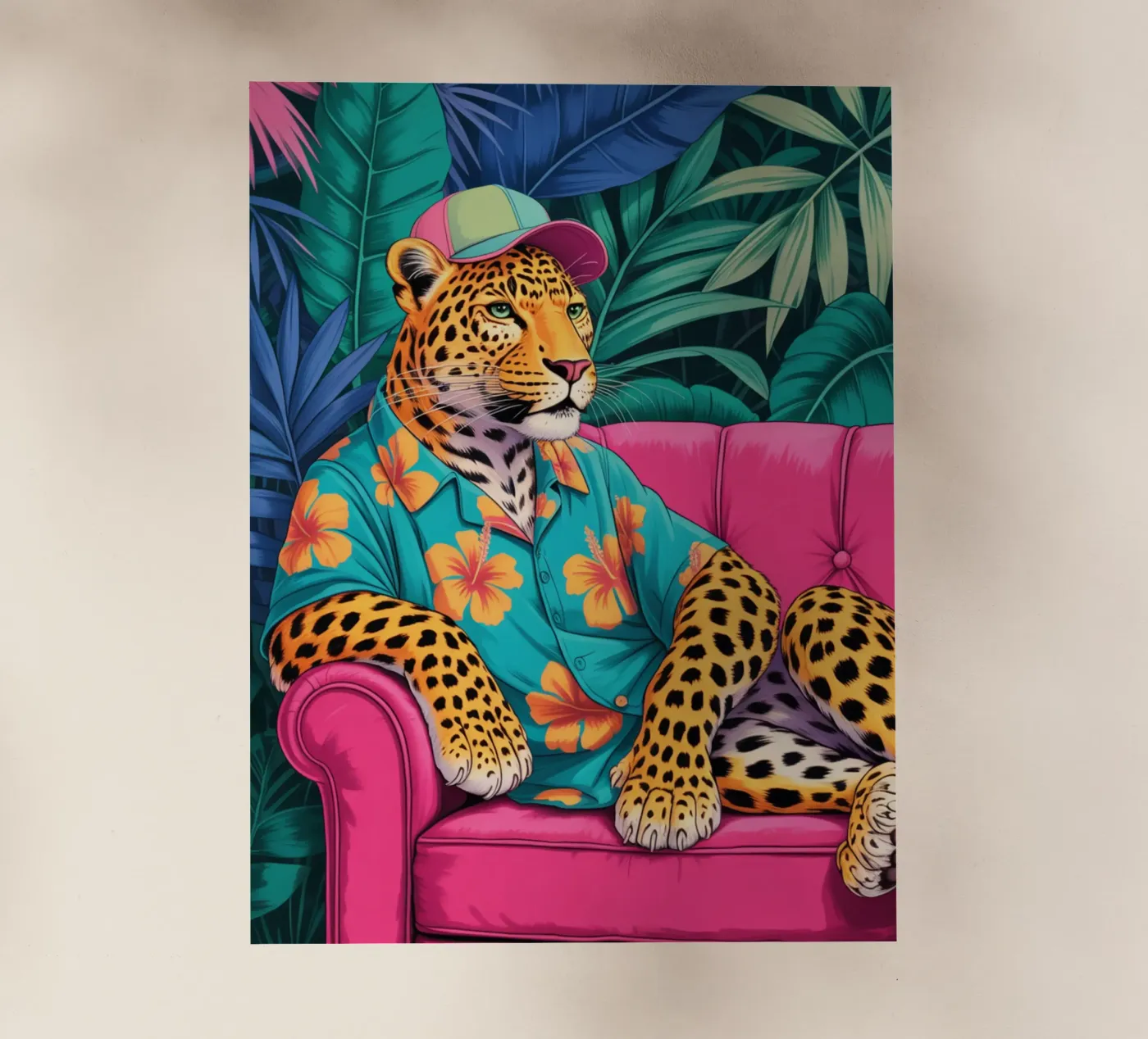 Leopard Backlit Folie von felisaranin