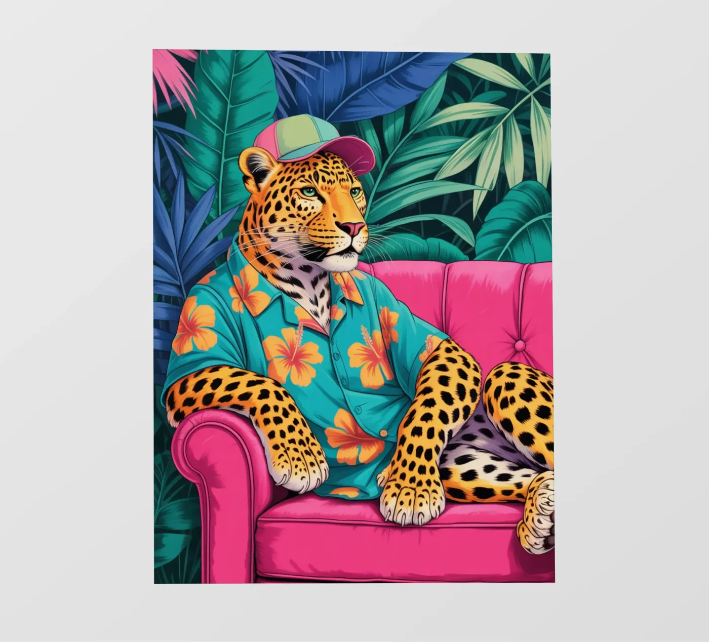 Leopard Backlit Folie von felisaranin