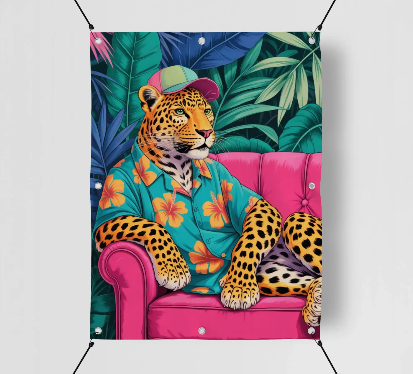 Leopard PVC Plane von felisaranin