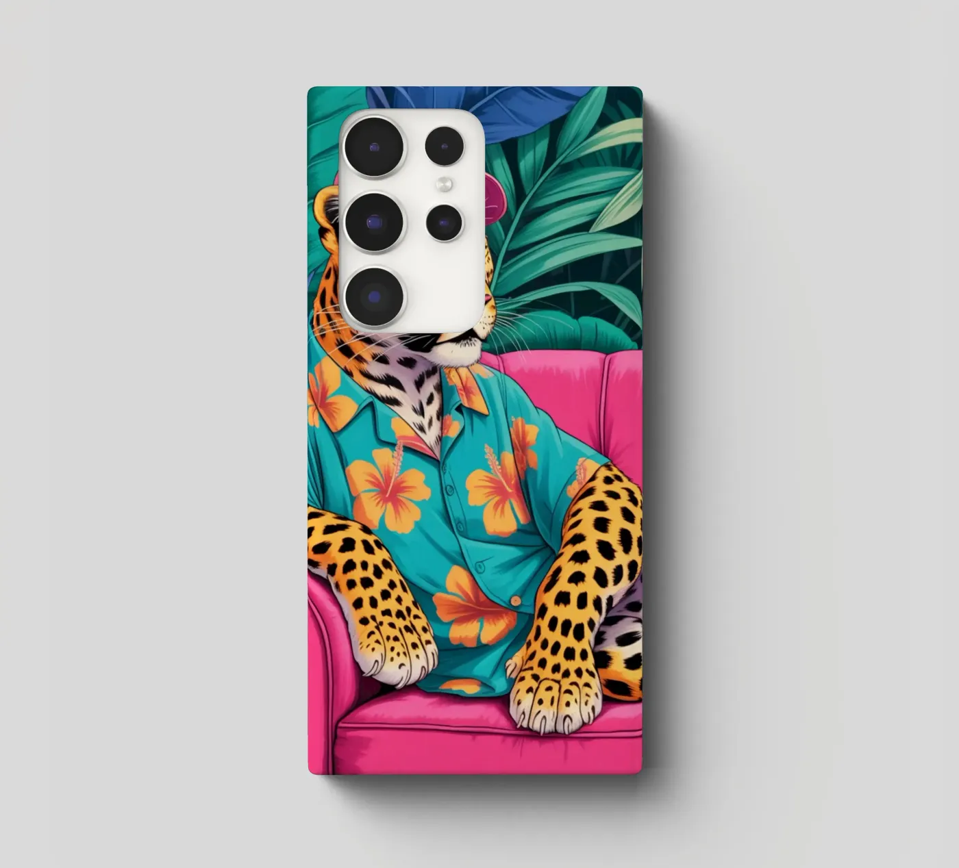 Léopard coque samsung de felisaranin