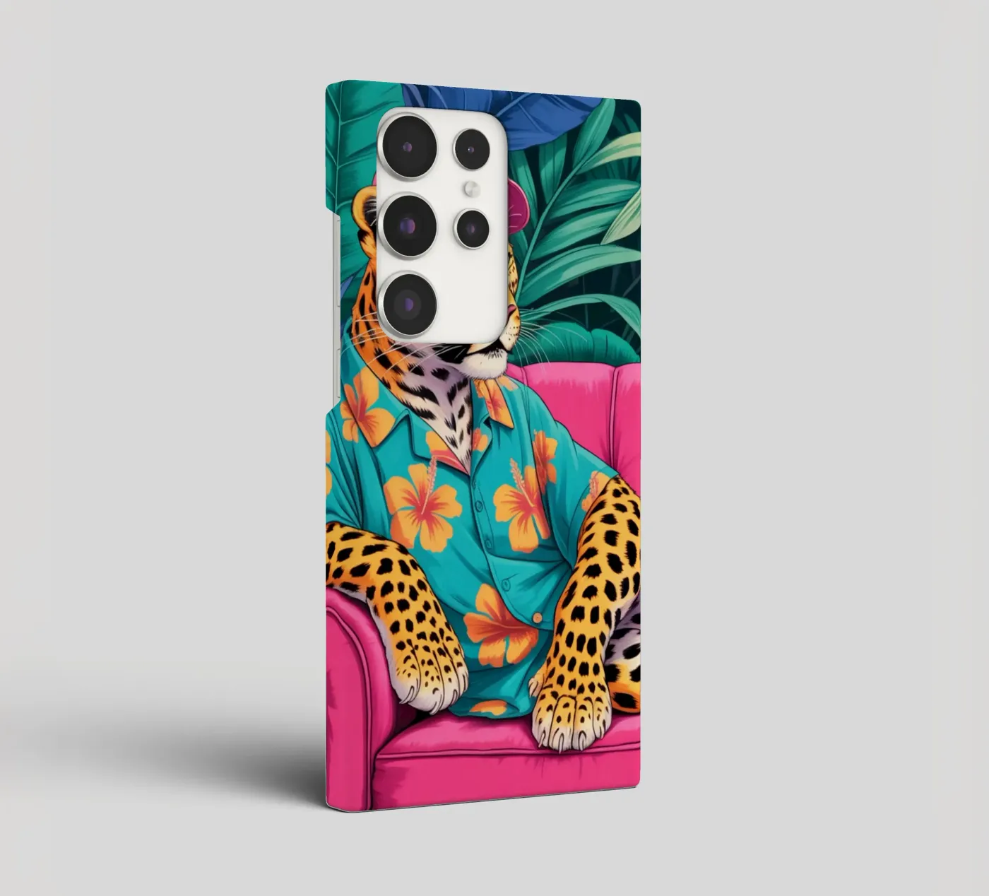 Léopard coque samsung de felisaranin