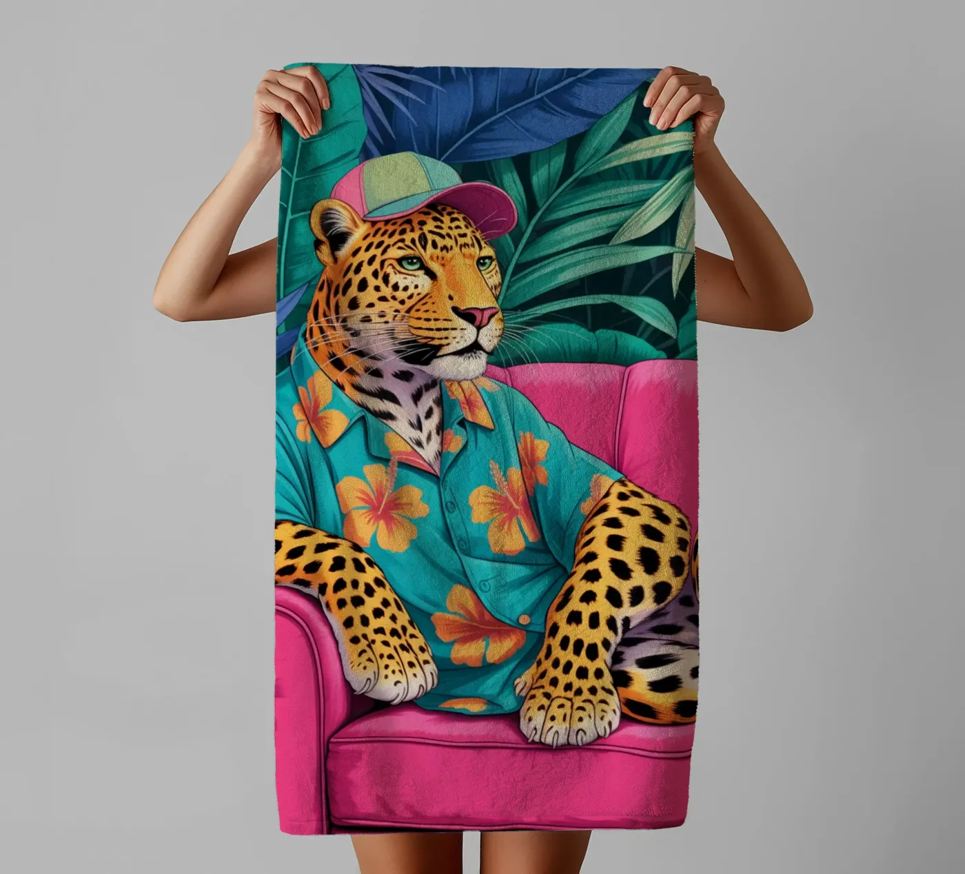 Leopard Handtuch von felisaranin