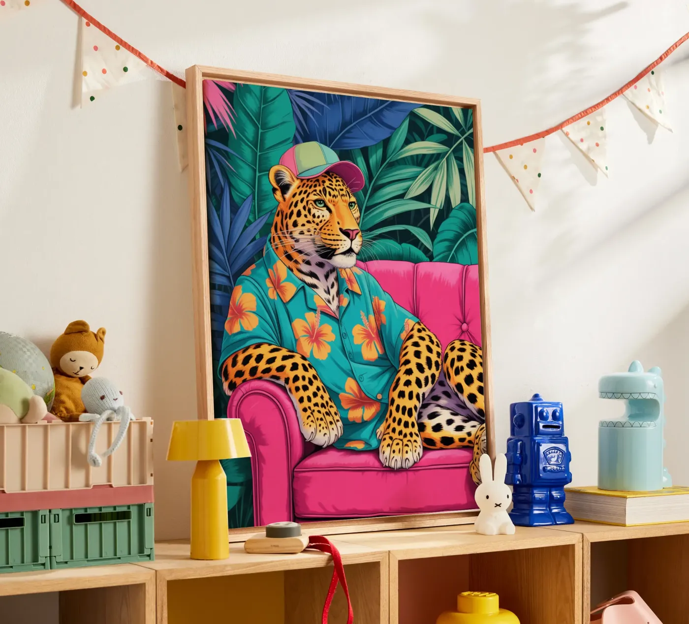 Leopard Leinwand von felisaranin