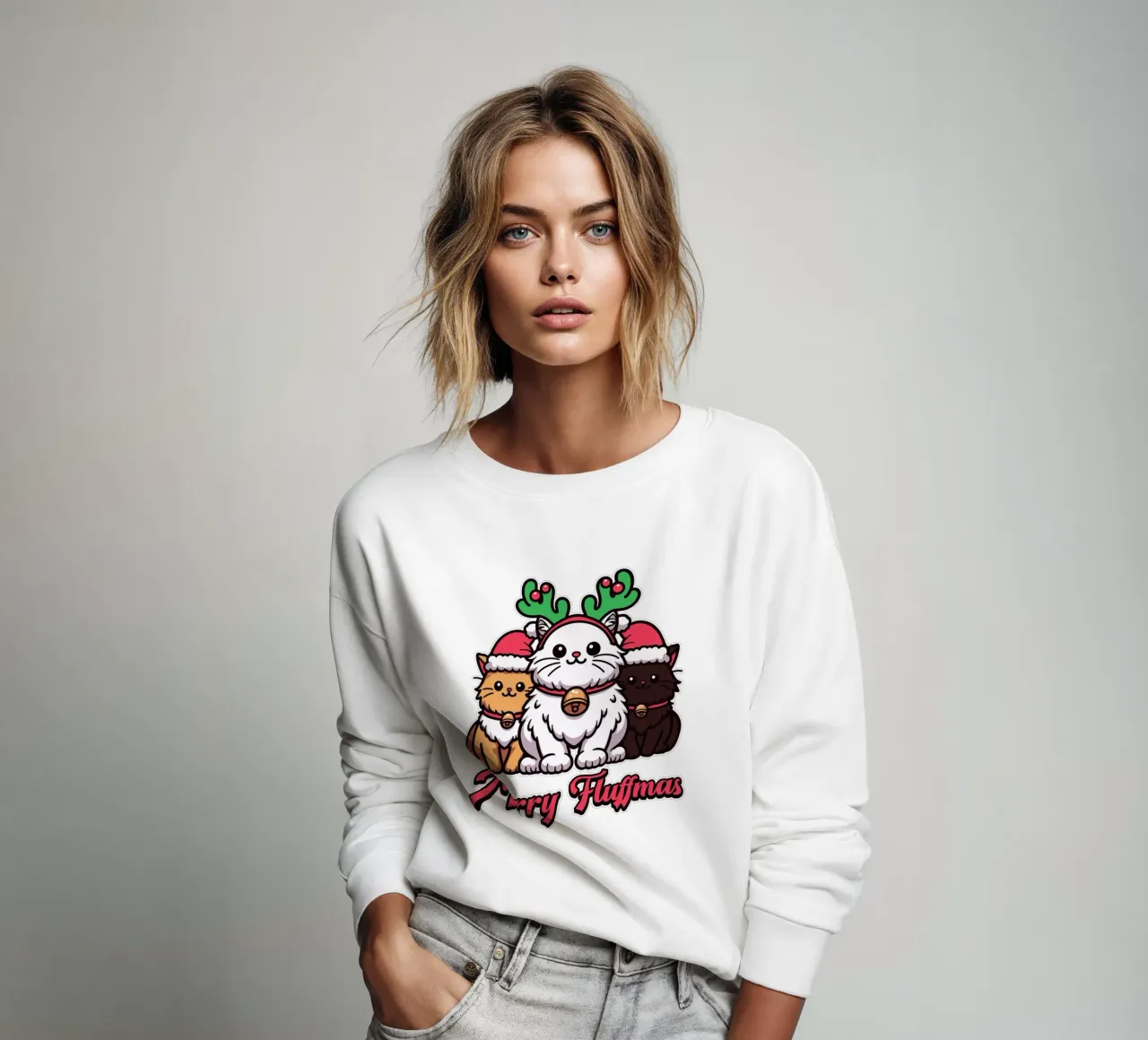 Merry Fluffmas felpa da edsonramosart