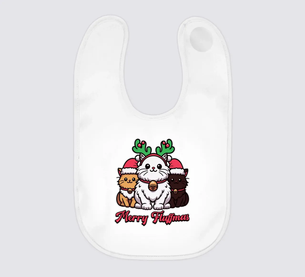 Merry Fluffmas bavaglino da edsonramosart
