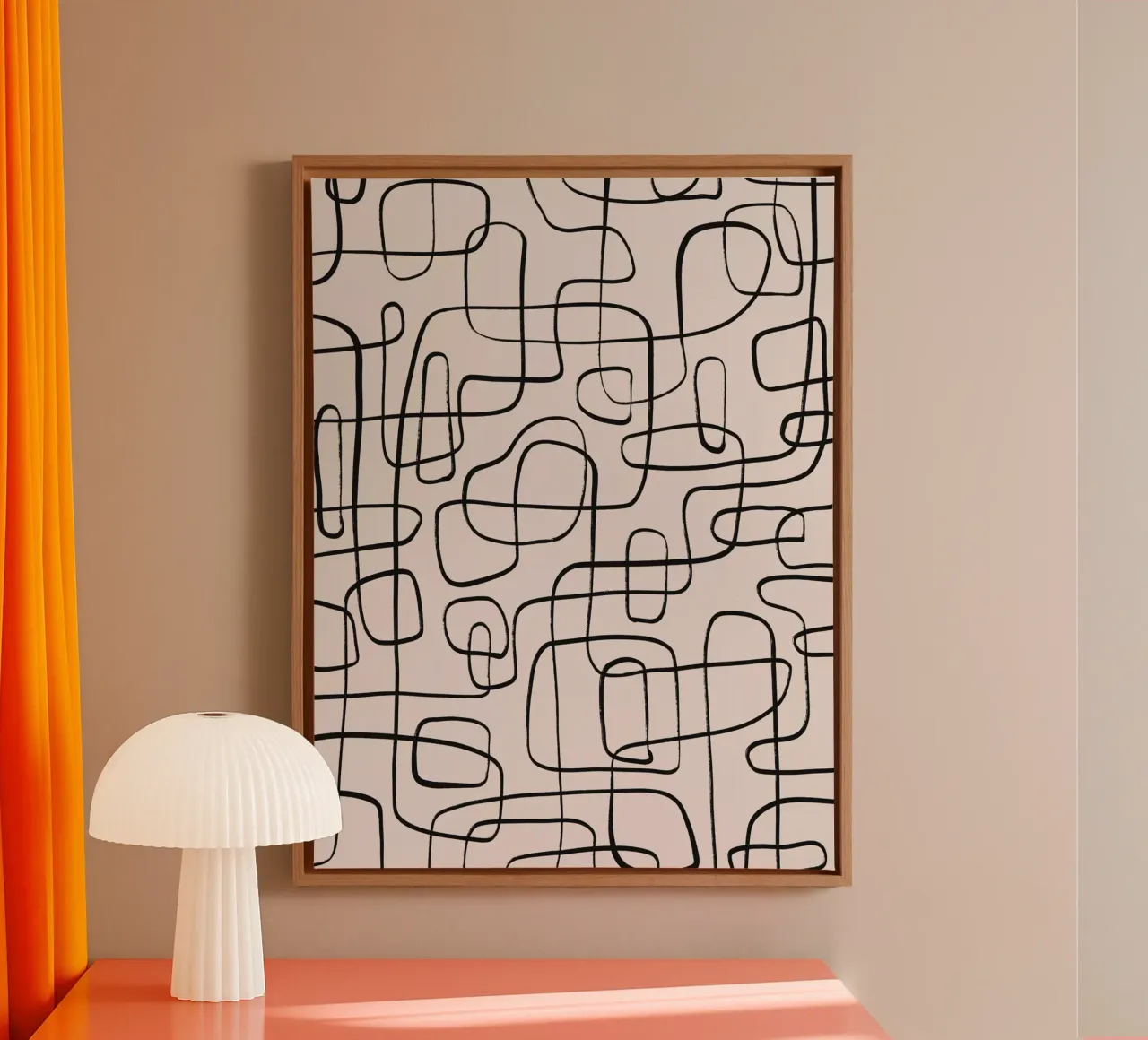 Pattern No 191 tela con Cornice a cassetta da treechild