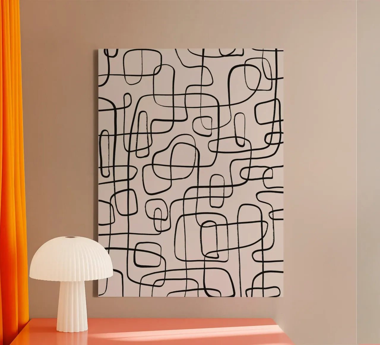 Pattern No 191 tela con Cornice a cassetta da treechild
