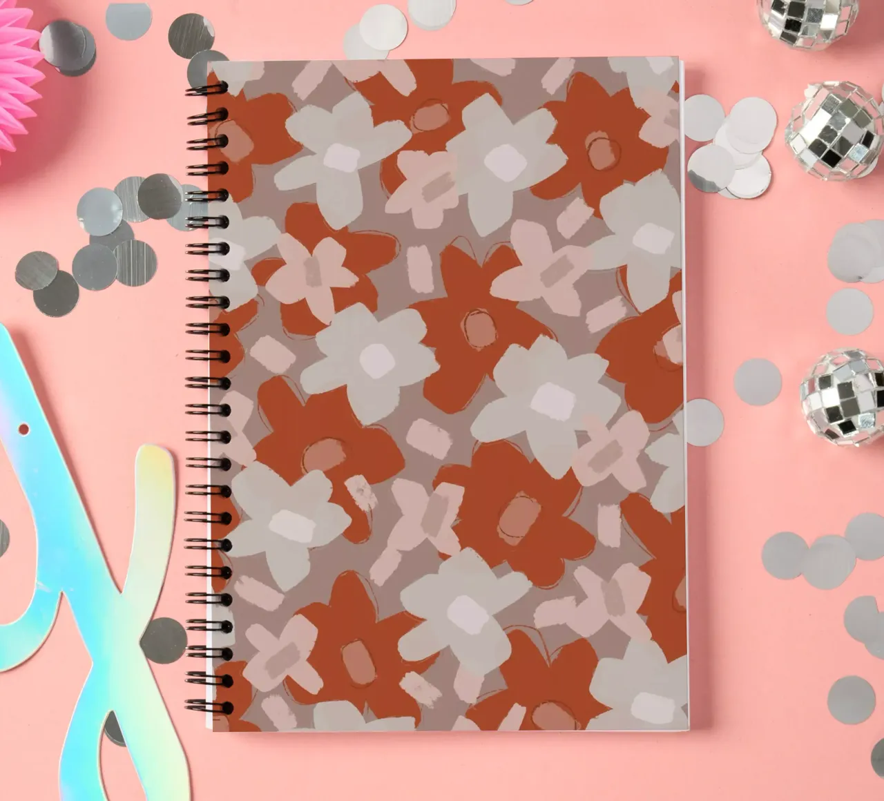Pattern No 192 spiral notebook by treechild