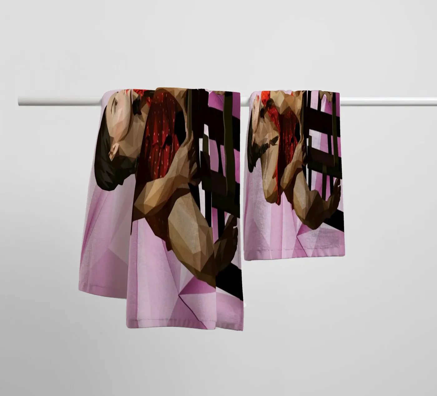 Bold Expression towel by Self-expression