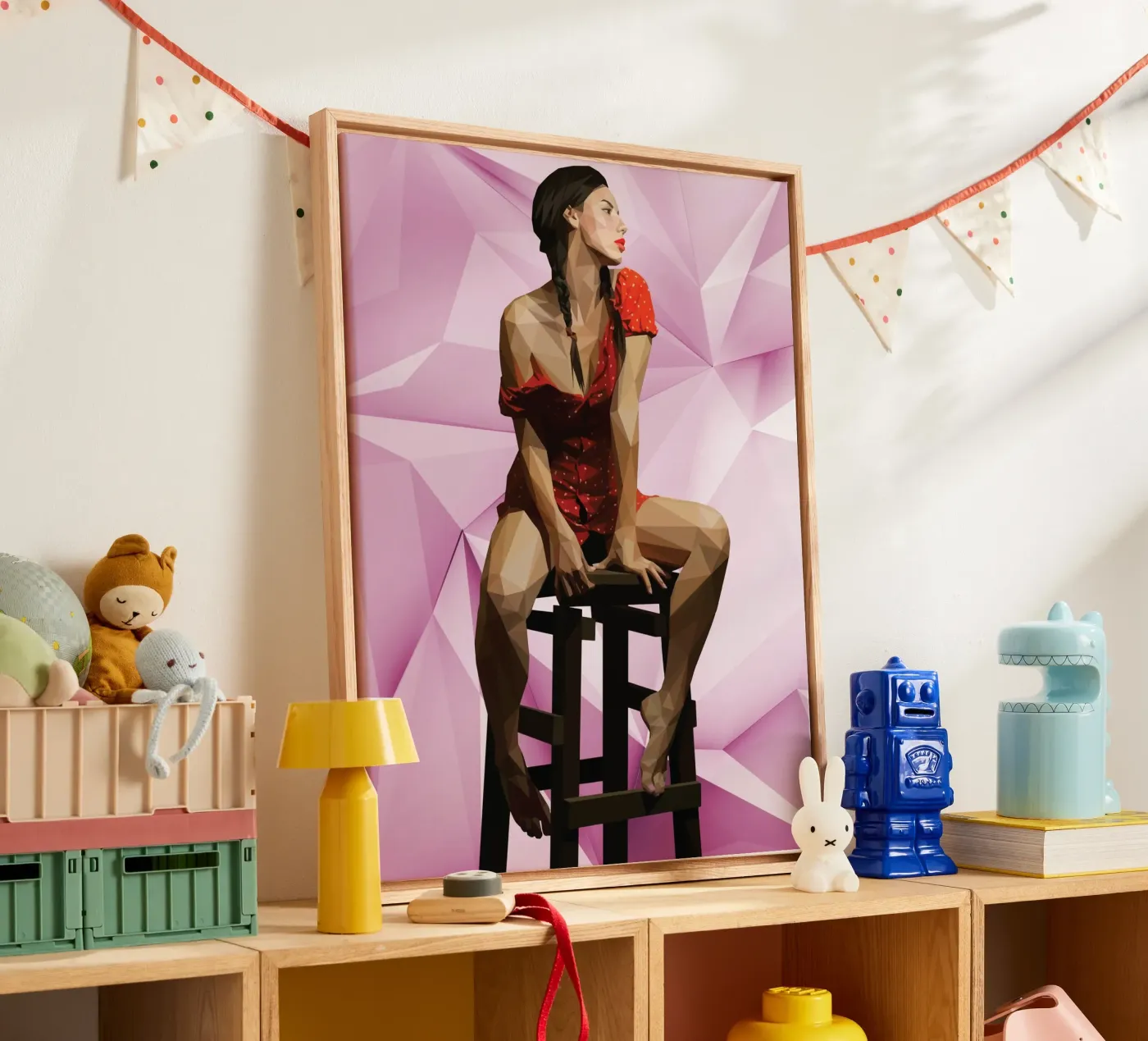 Bold Expression canvas by Self-expression