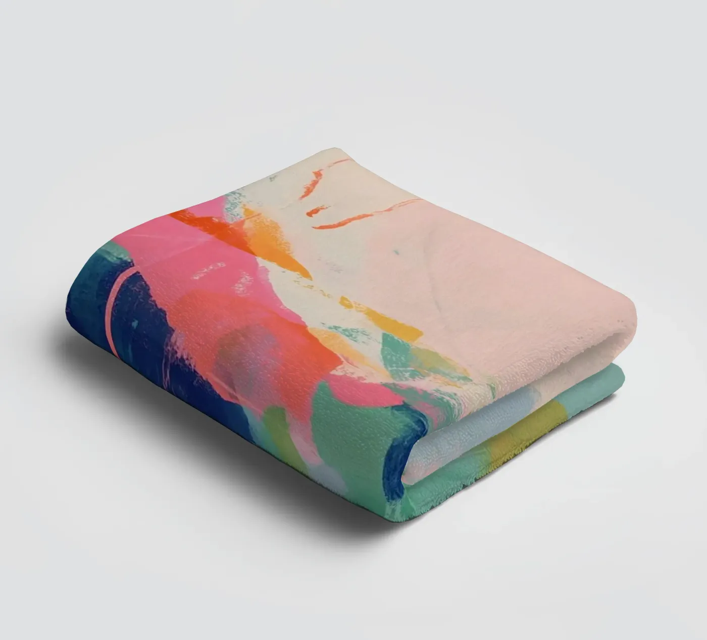De stadstuin badhanddoek van Bold Type Co.