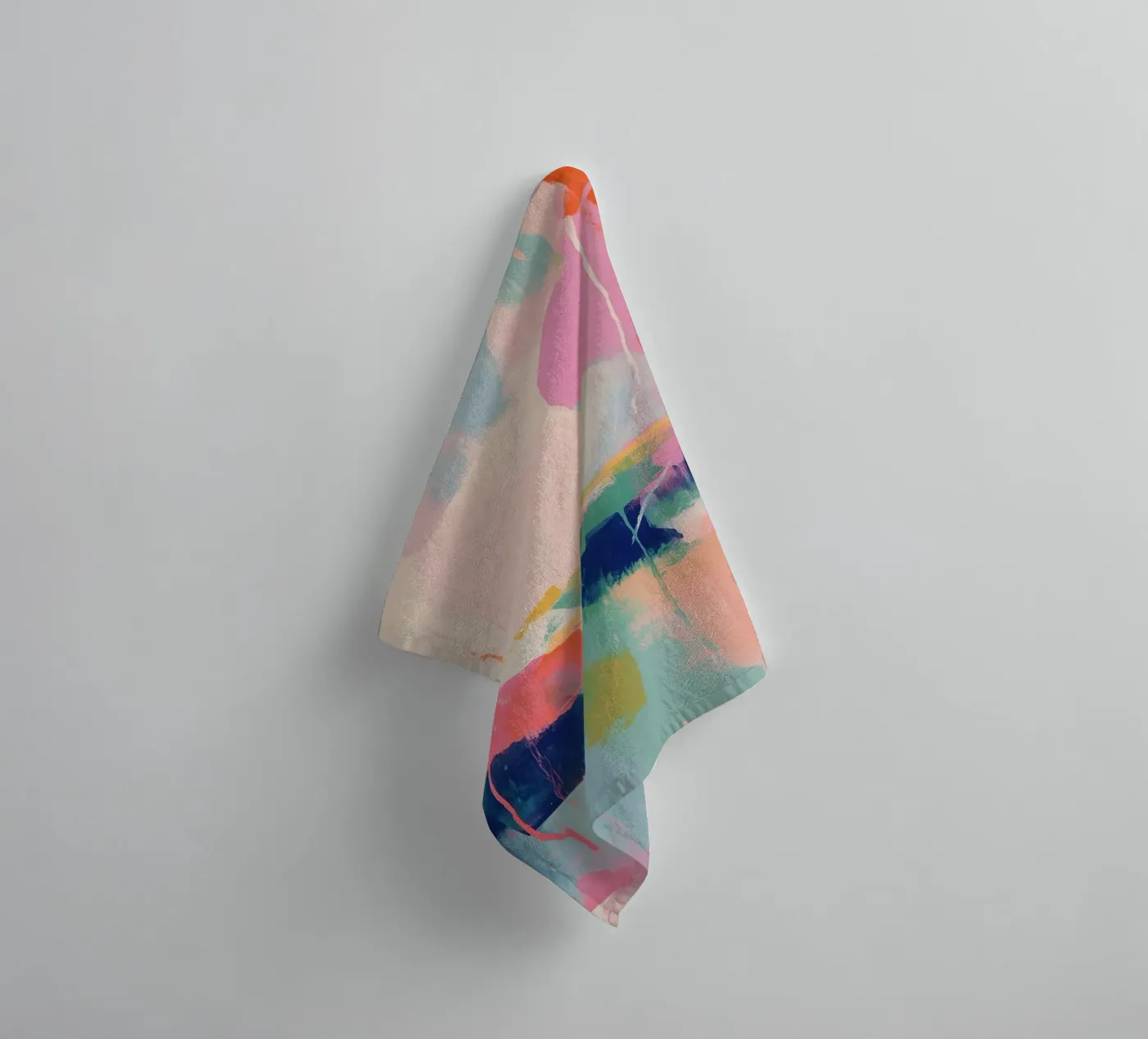 De stadstuin badhanddoek van Bold Type Co.
