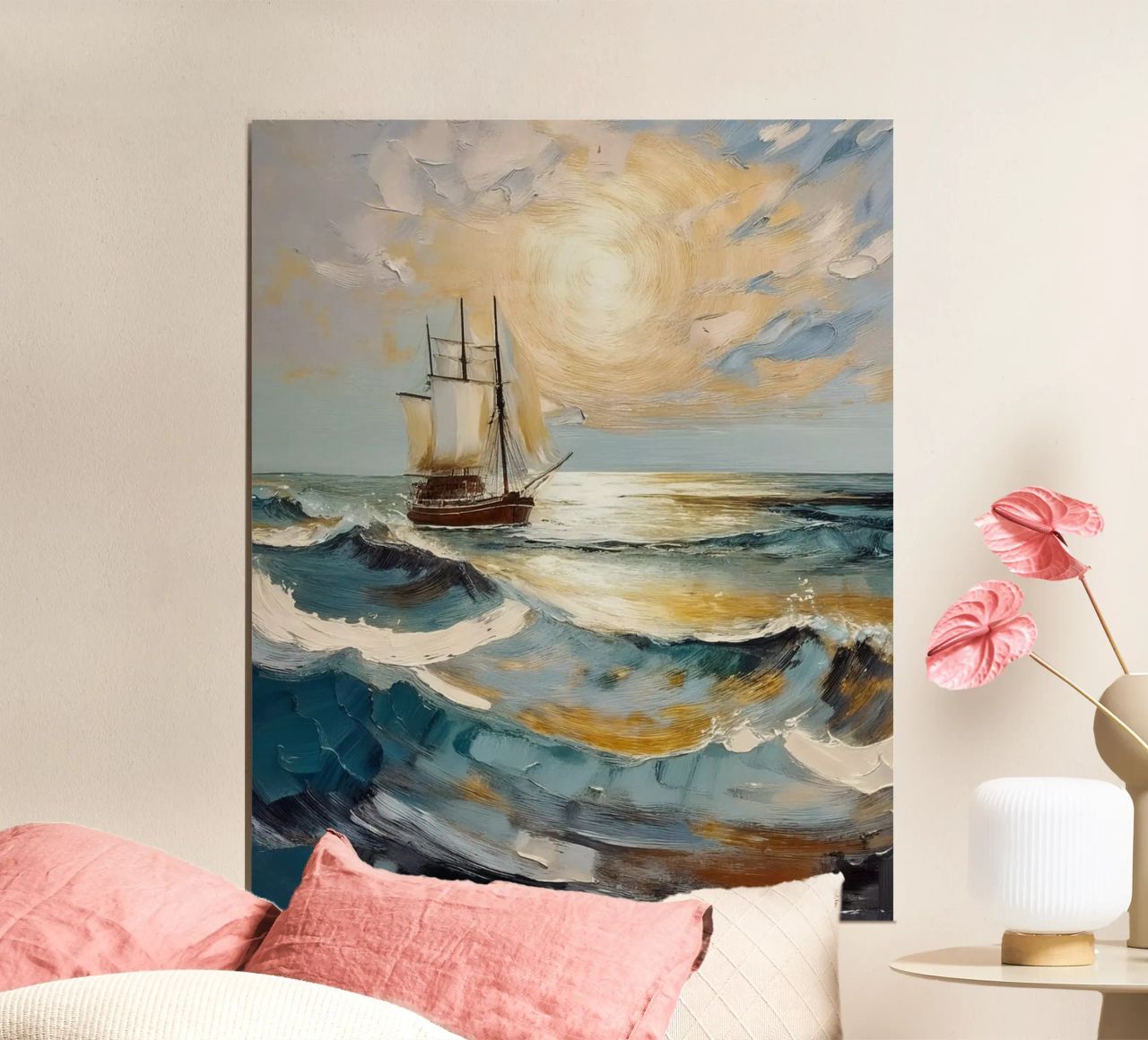 Golden Hour Odyssey poster by ComfyCouture