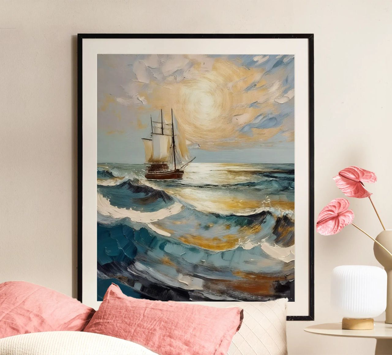 Golden Hour Odyssey poster by ComfyCouture