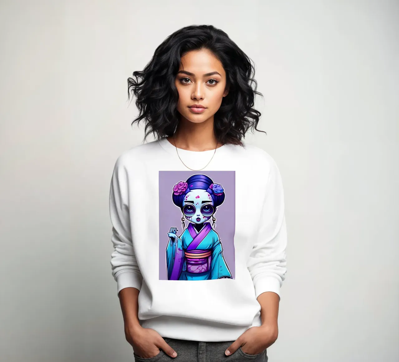 Black Geisha 5 felpa da Rezh creations